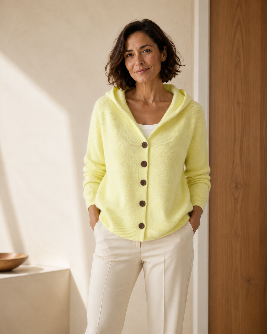 Chiara · Cardigan in Cotone Morbido — NORTELLI