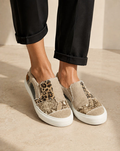 Doriana · Comode Sneakers Patchwork — NORTELLI