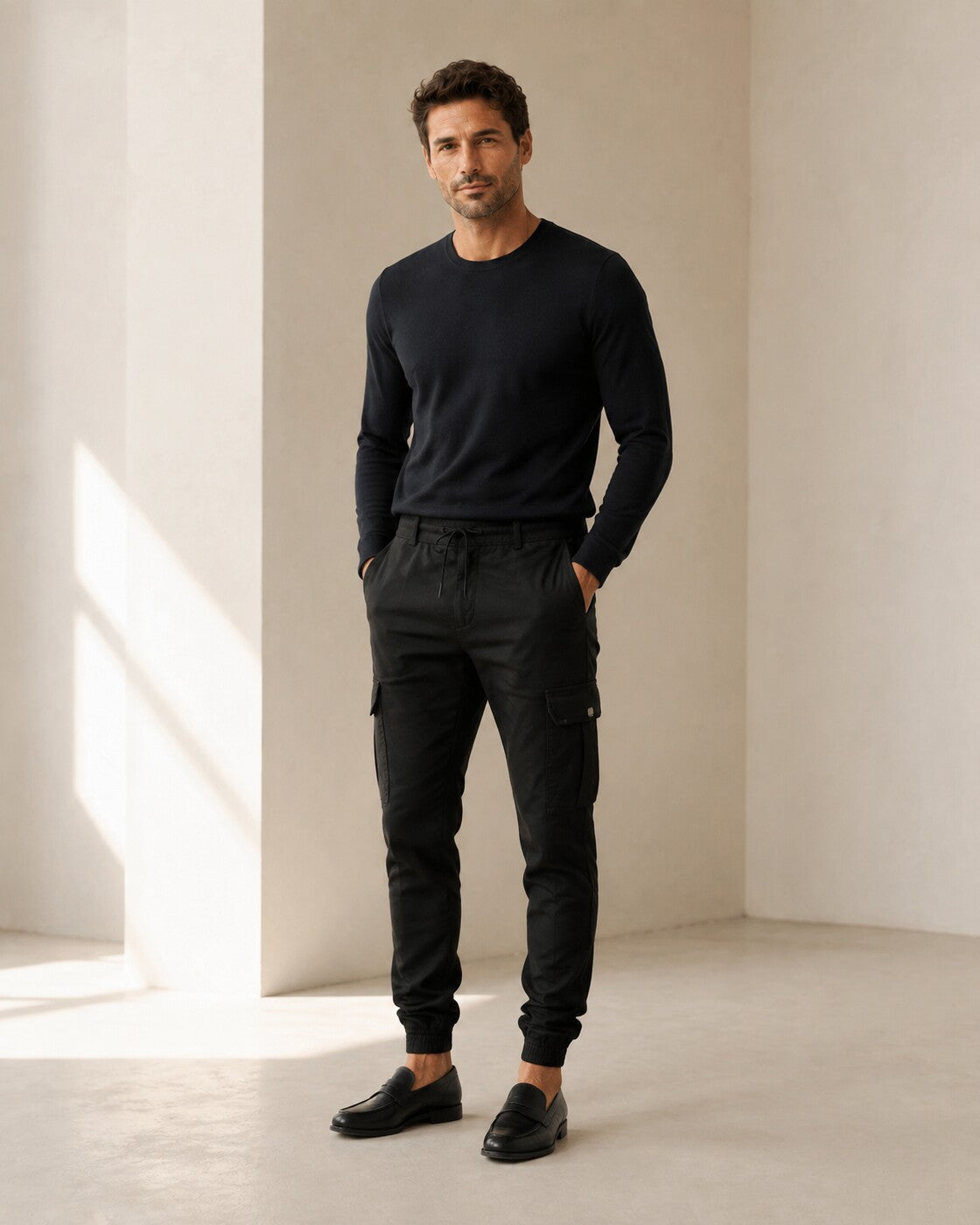 Duilio · Pantaloni cargo eleganti — NORTELLI