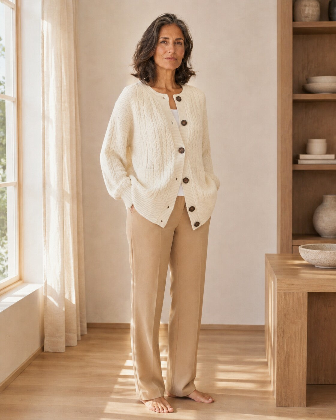 Erica · Cardigan in Maglia Morbida — NORTELLI