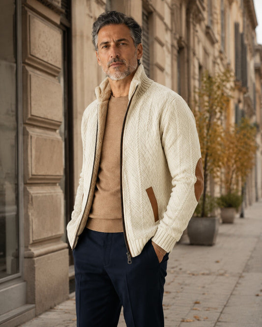 Eusebio · Giacca Maglia Accogliente — NORTELLI