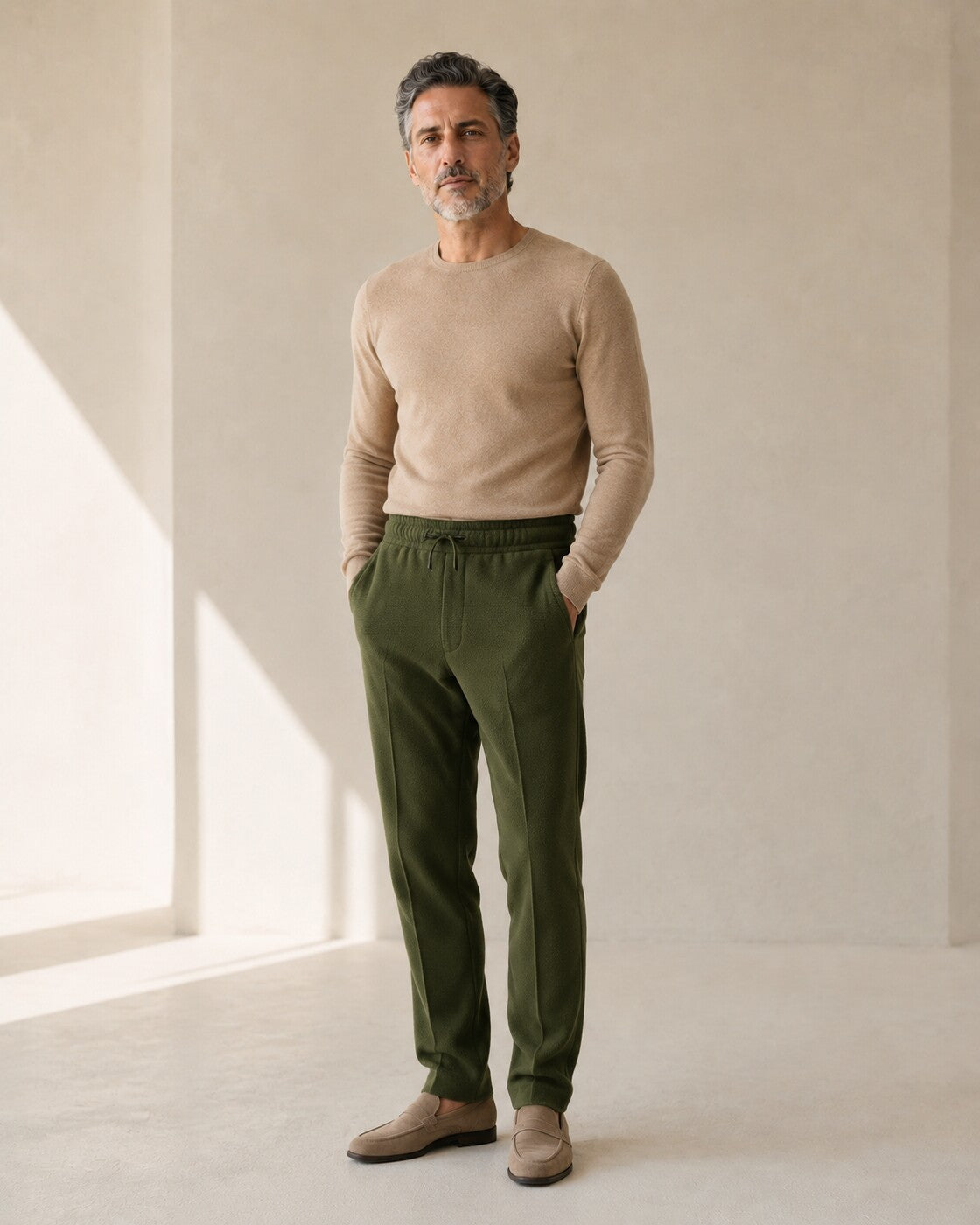 Ferruccio · Pantaloni in Pile Morbido — NORTELLI
