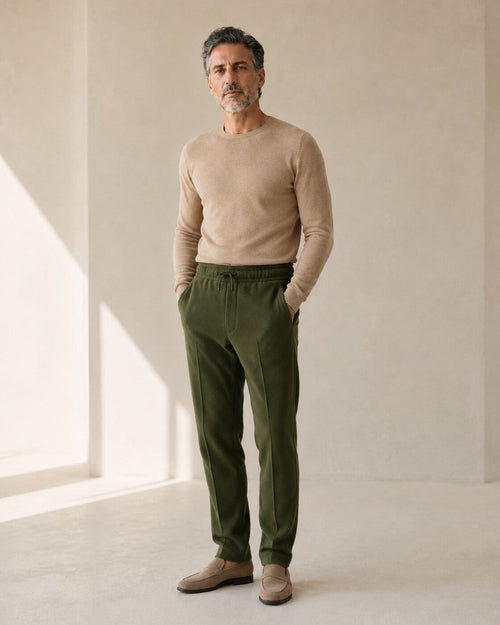 Ferruccio · Pantaloni in Pile Morbido — NORTELLI