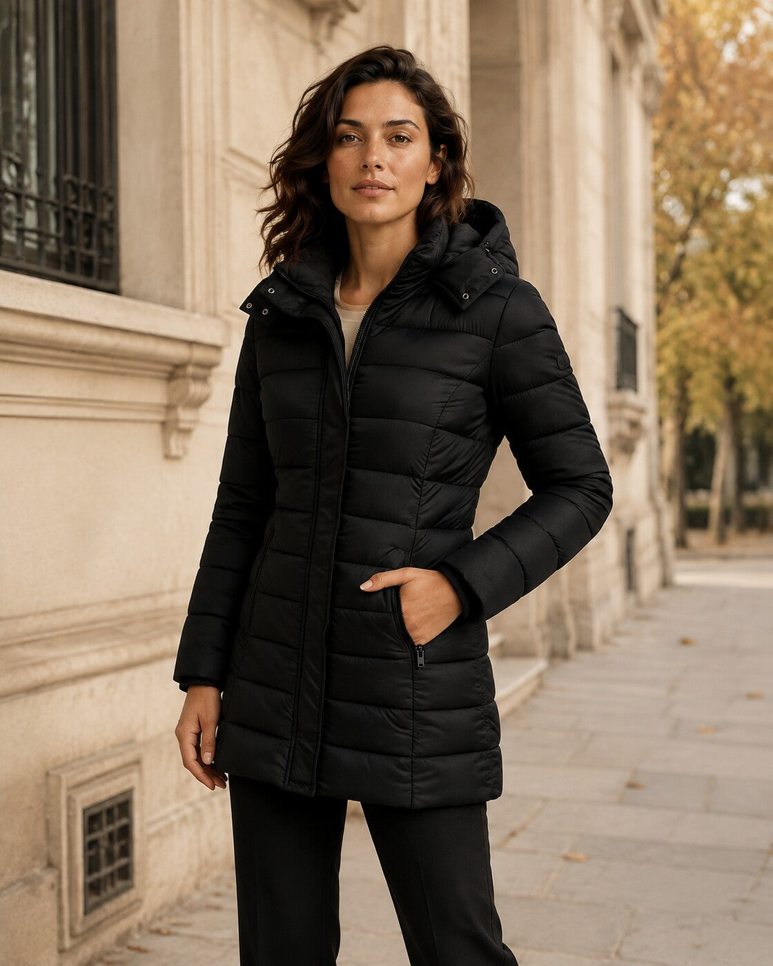 Flavia · Giacca Piumino Confortevole — NORTELLI