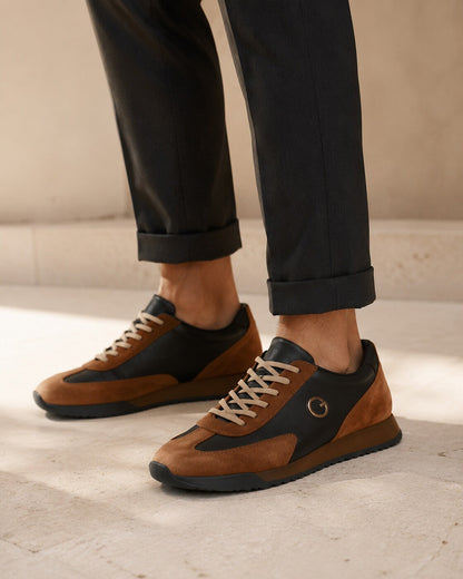 Gerardo · Sneakers in Camoscio Eleganti — NORTELLI