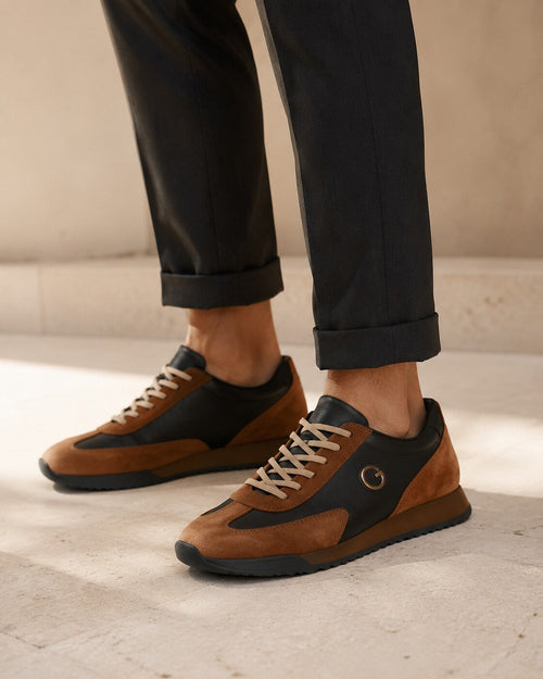 Gerardo · Sneakers in Camoscio Eleganti — NORTELLI