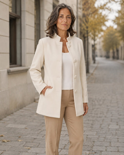 Giada · Elegante Blazer Opaco — NORTELLI