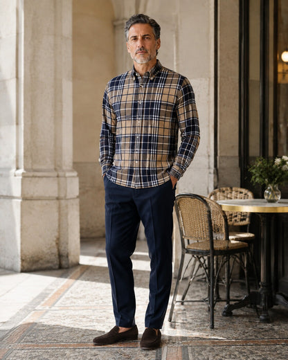 Guido · Camicia in Cotone Comoda — NORTELLI