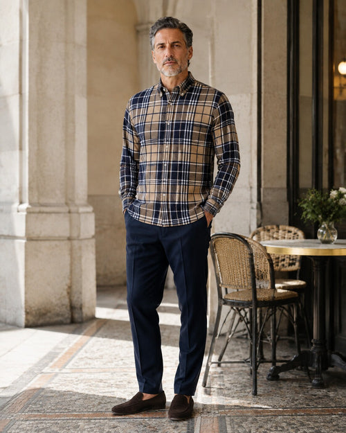 Guido · Camicia in Cotone Comoda — NORTELLI