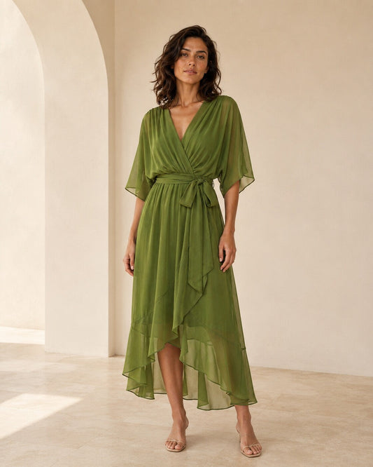 Iris · Vestito Fluido di Lusso — NORTELLI