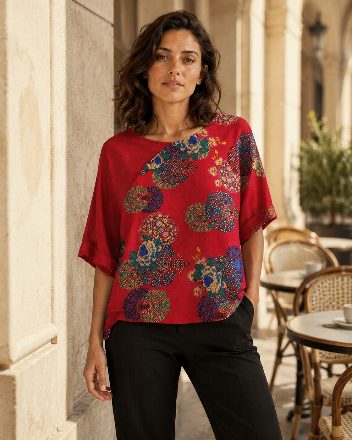 Isabella · Blusa in Lino Breezy — NORTELLI