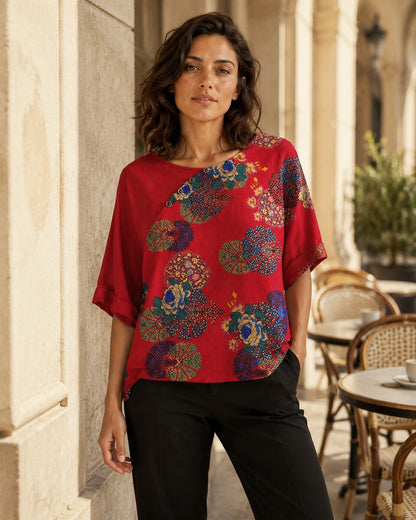 Isabella · Blusa in Lino Breezy — NORTELLI