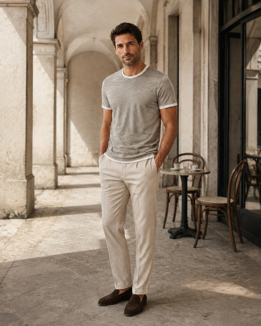 Leonardo · Maglia Vintage Morbida — NORTELLI