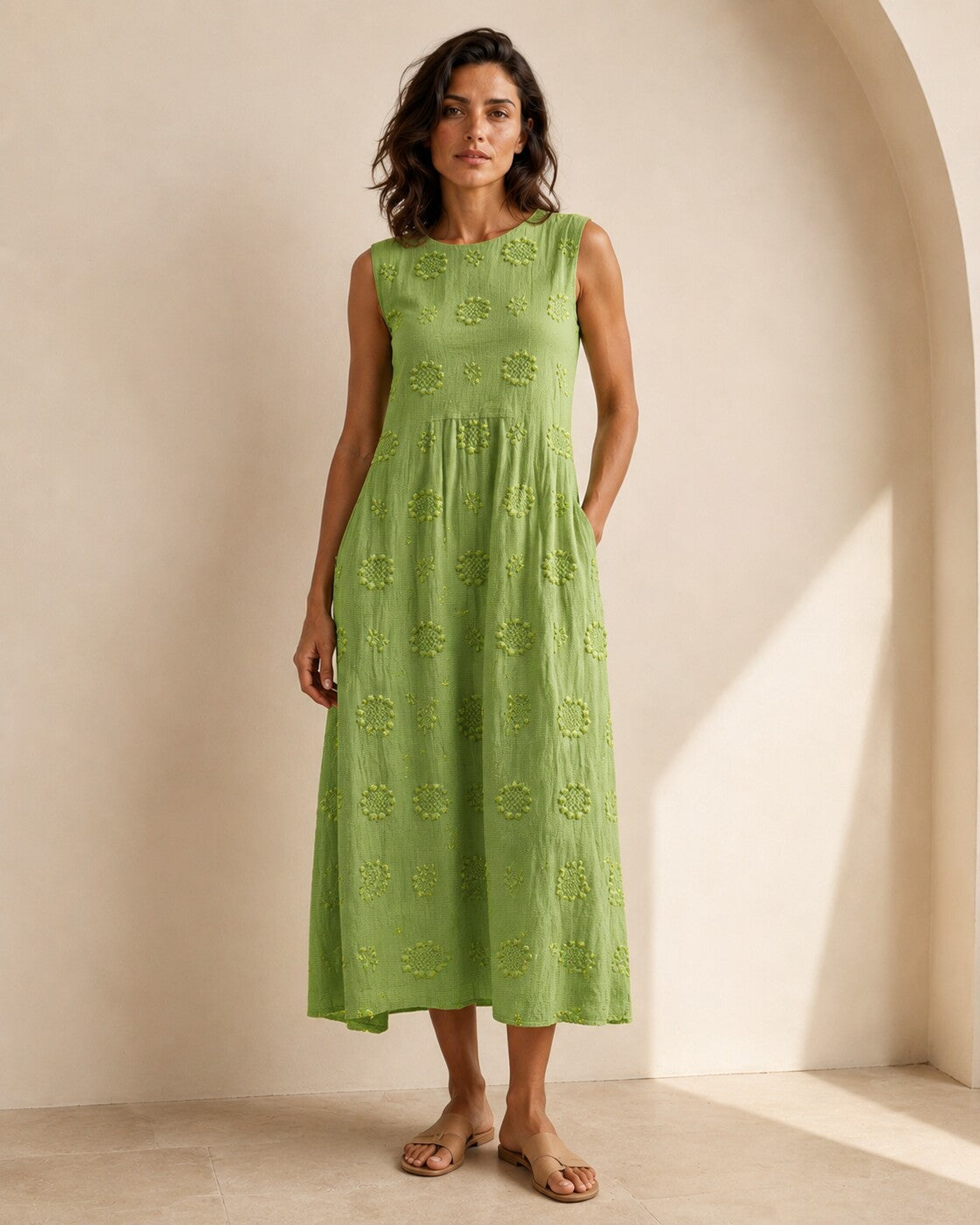 Lidia · Vestito in Cotone Leggero — NORTELLI