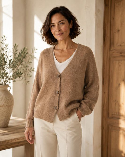 Lorena · Cardigan elegante e accogliente — NORTELLI