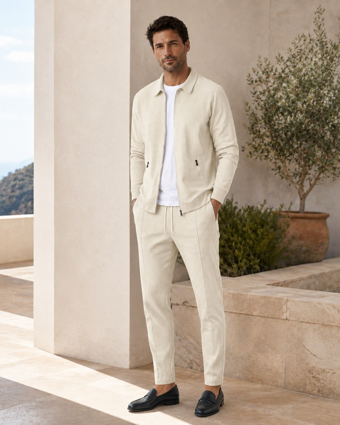 Lorenzo · Comodo tuta in cotone — NORTELLI