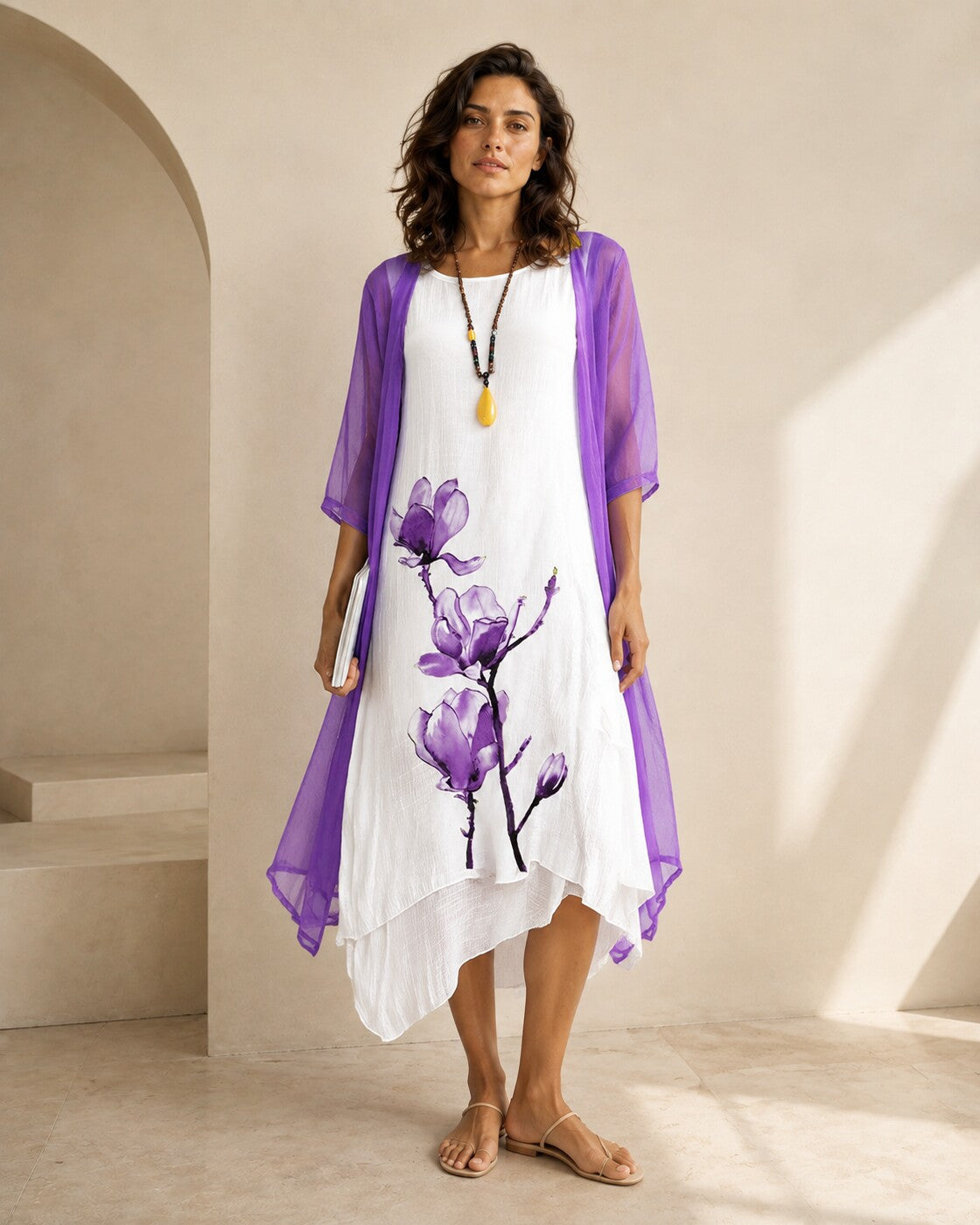 Ludovica · Abito in Seta Aerea — NORTELLI