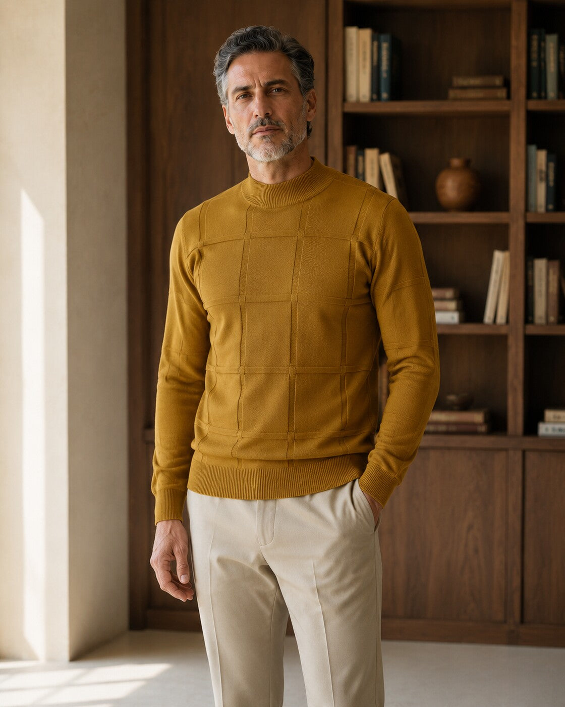 Marcello · Maglione in maglia liscia — NORTELLI
