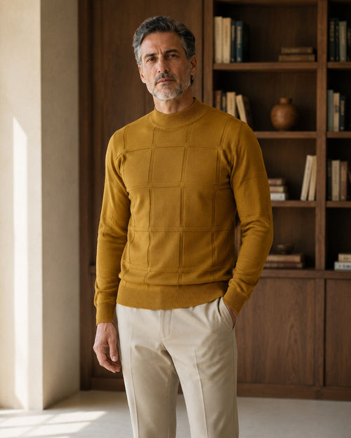 Marcello · Maglione in maglia liscia — NORTELLI