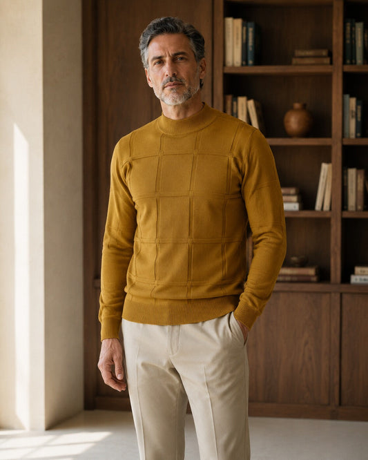 Marcello · Maglione in maglia liscia — NORTELLI