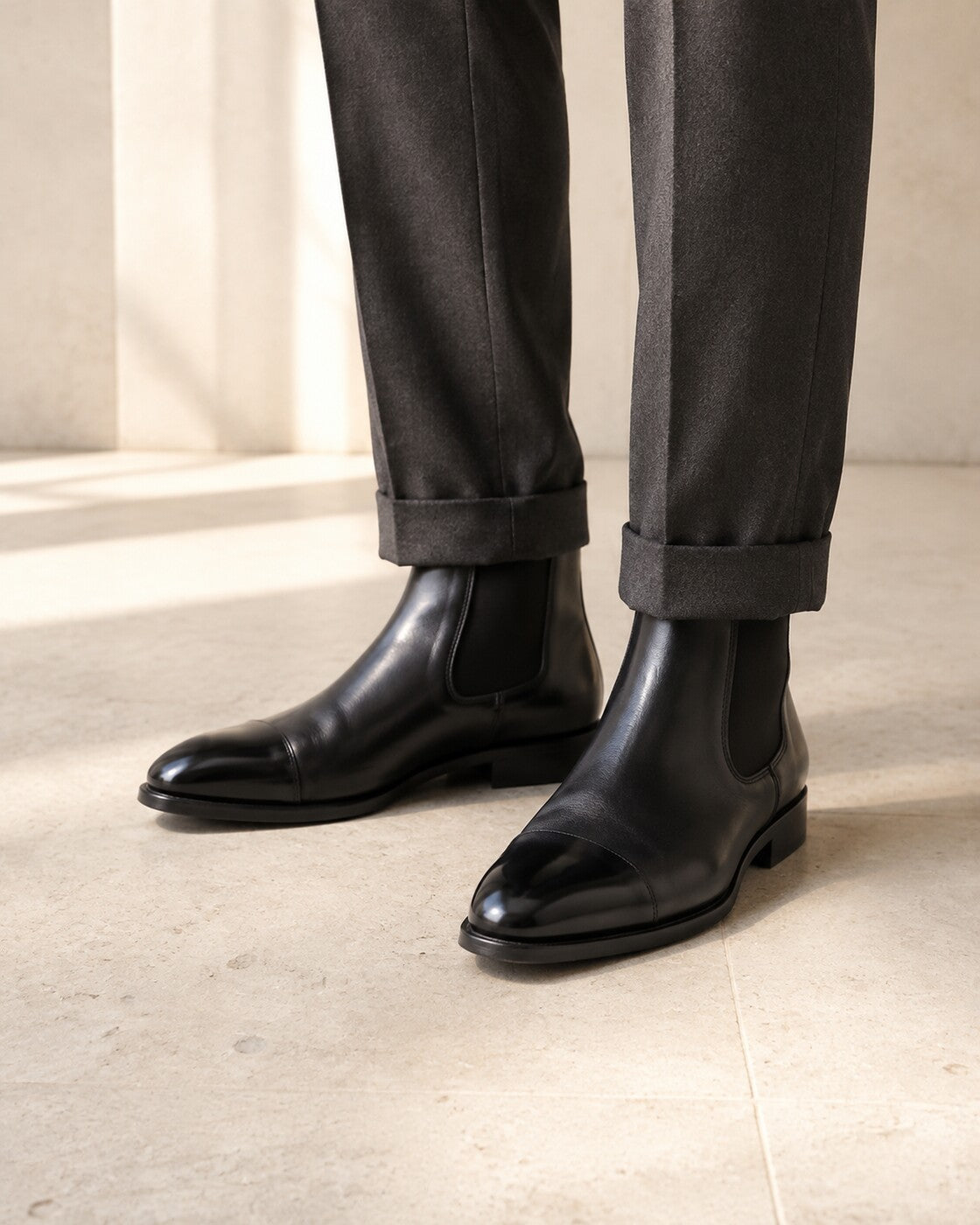 Massimo · Stivaletti in Pelle Chic — NORTELLI