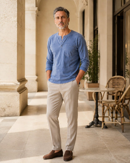 Michele · Camicia in Lino Morbido — NORTELLI