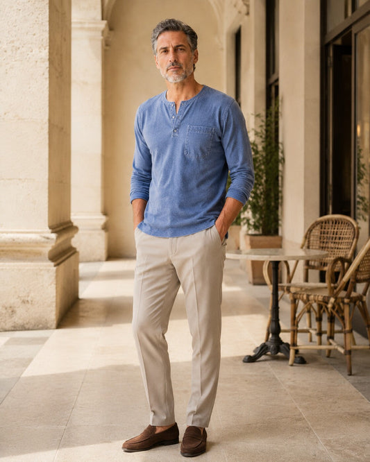 Michele · Camicia in Lino Morbido — NORTELLI