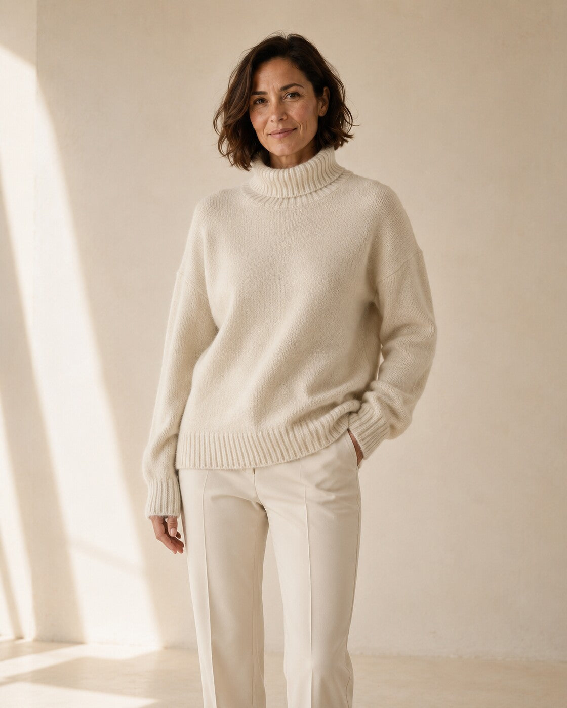 Morena · Maglione a collo alto accogliente — NORTELLI