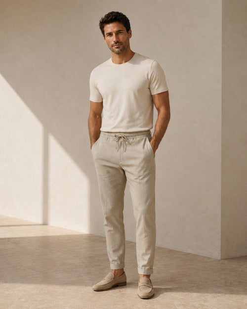Nicola · Pantaloni Jogger Rilassati — NORTELLI