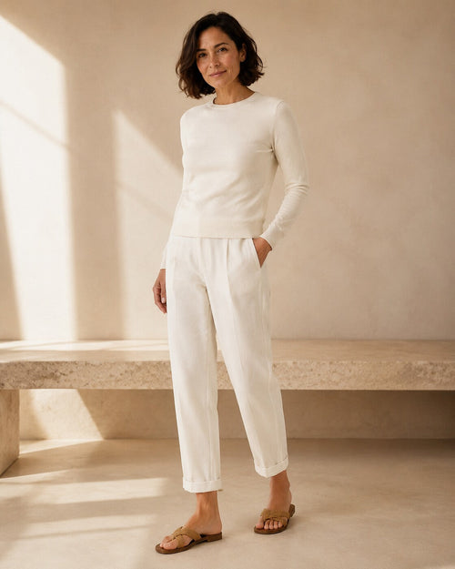 Olimpia · Pantaloni Eleganti e Sbirciati — NORTELLI