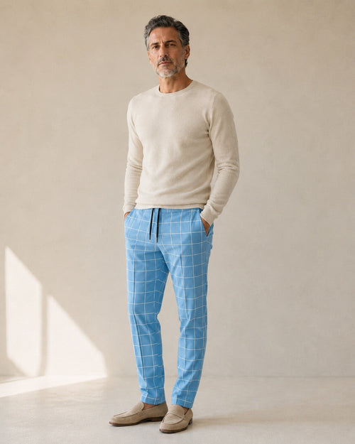 Oliviero · Joggers in Cotone Liscio — NORTELLI