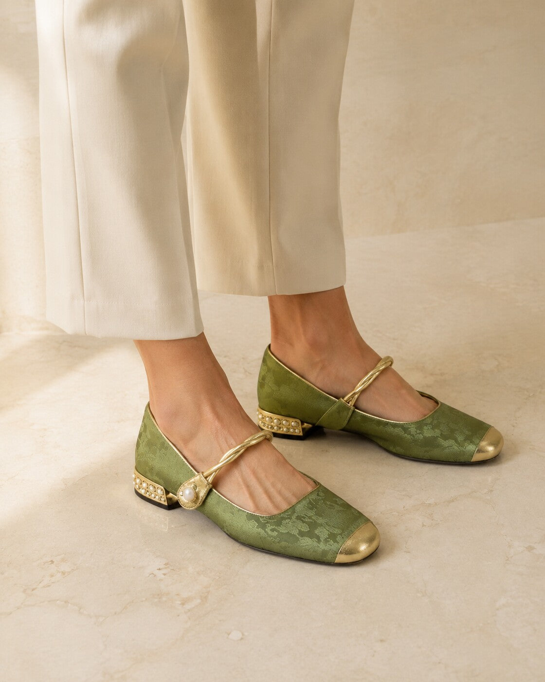 Ombretta · Eleganti Ballerine Basse — NORTELLI