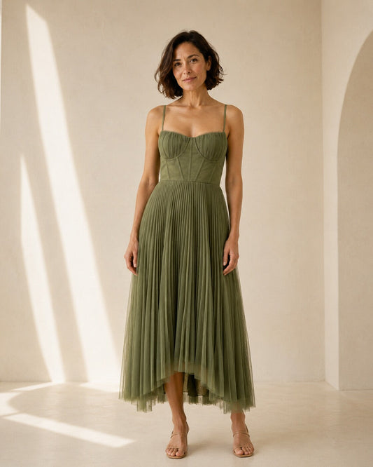 Oriana · Abito in Tulle Fluido — NORTELLI