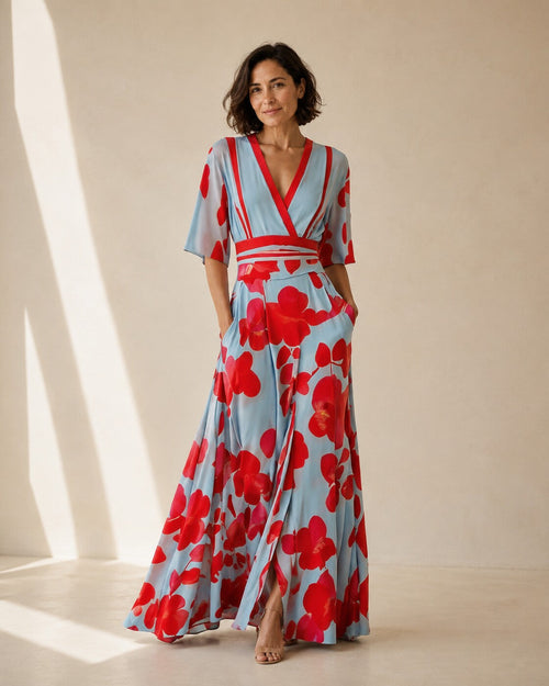 Ottavia · Abito Floreale Chic — NORTELLI