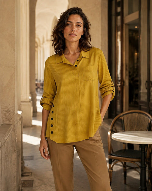 Paola · Blusa in Morbida Seta — NORTELLI