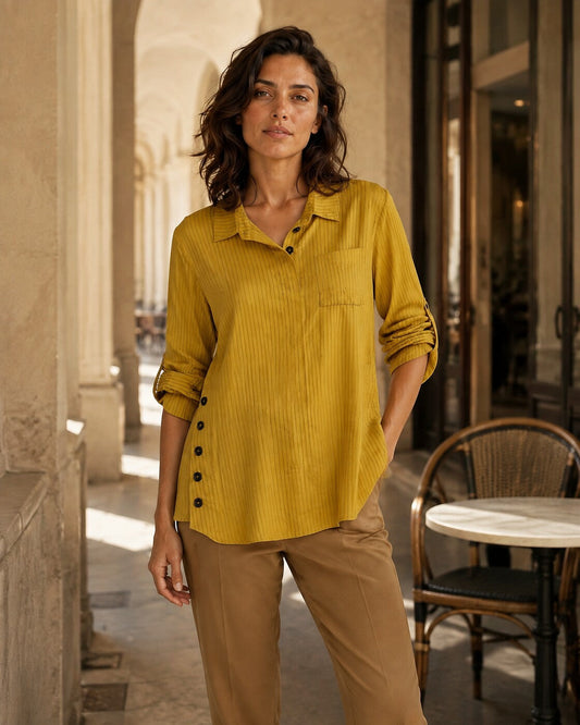 Paola · Blusa in Morbida Seta — NORTELLI