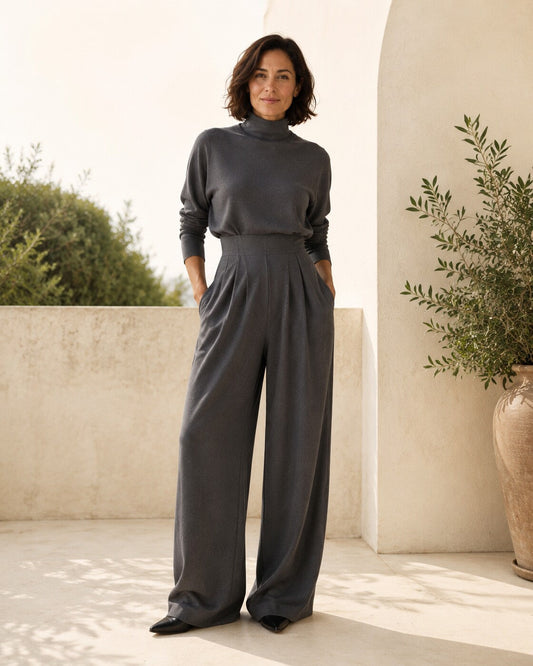 Prisca · Elegant jumpsuit in tessuto — NORTELLI