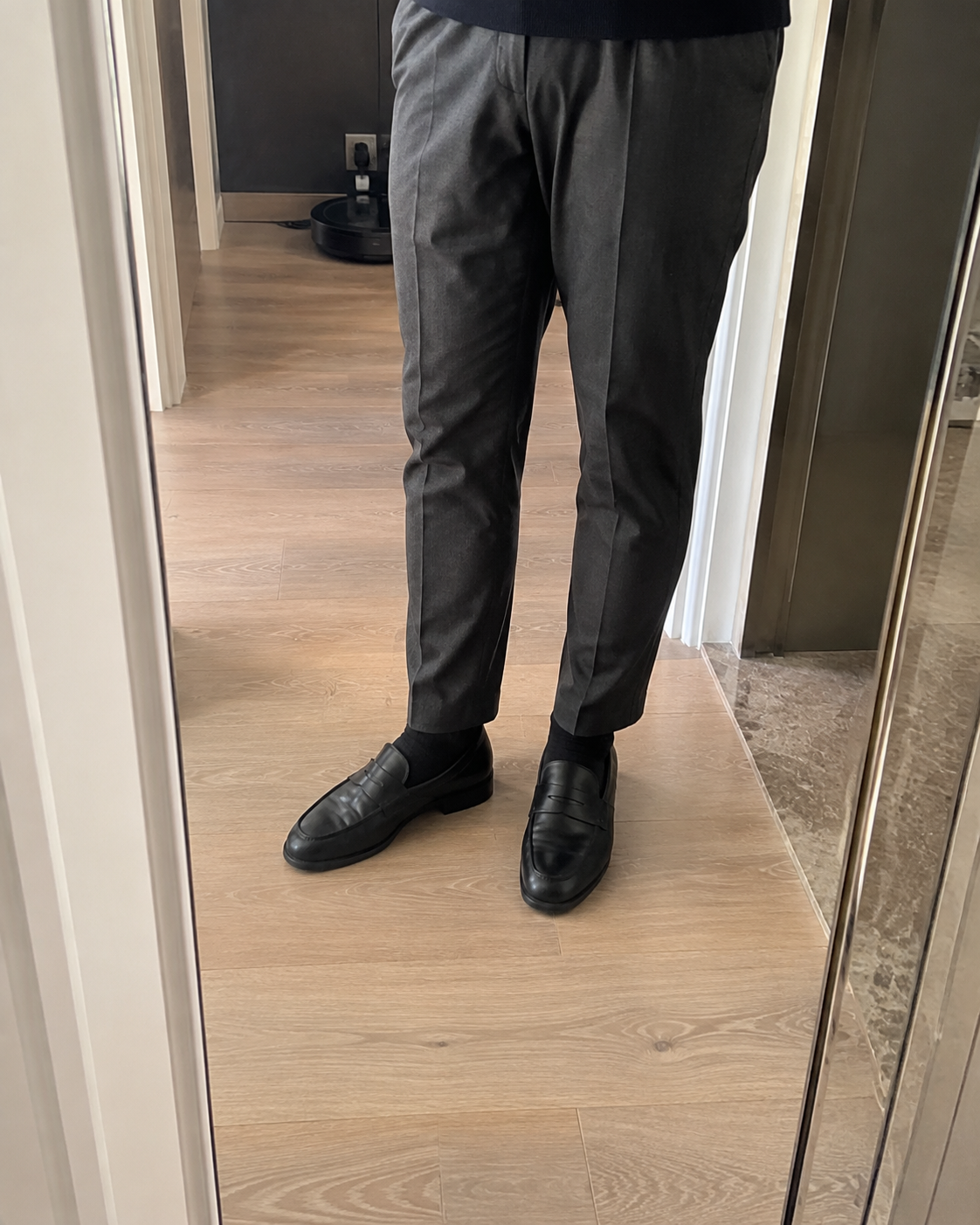 Foto cliente simulata per recensione scarpe uomo 3