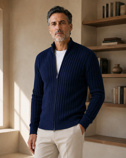 Saverio · Cardigan in Maglia Confortevole — NORTELLI