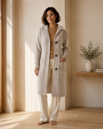 Tosca · Cardigan in Maglia Accogliente — NORTELLI