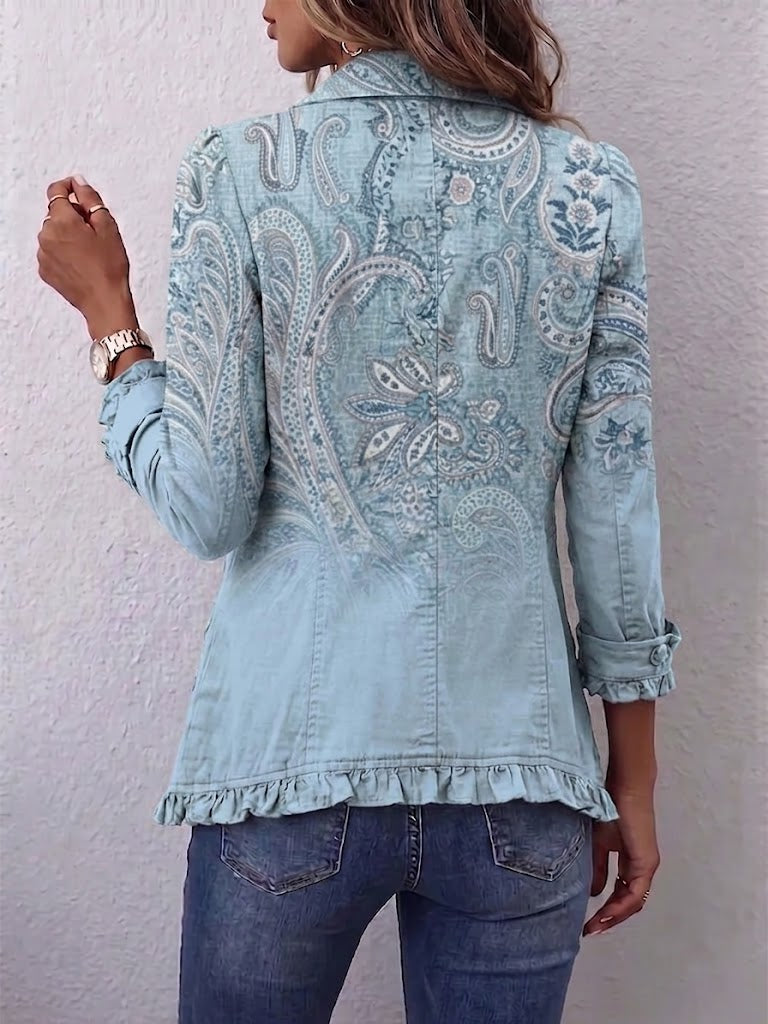 Remedios · Giacca cashmere vintage con volant
