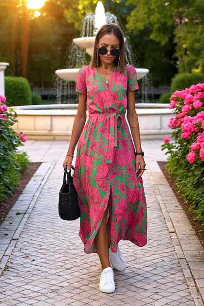 Bianca · Abito fluente midi