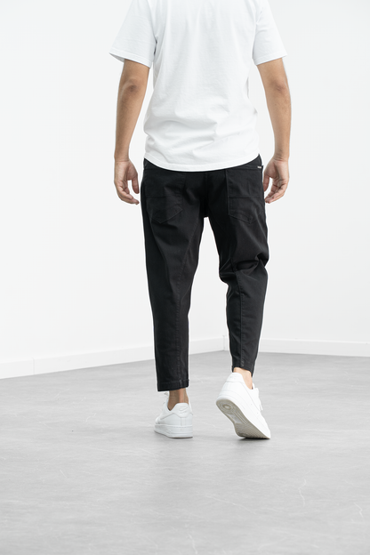 Evandro · Pantalone 7/8 Nero — vista posteriore