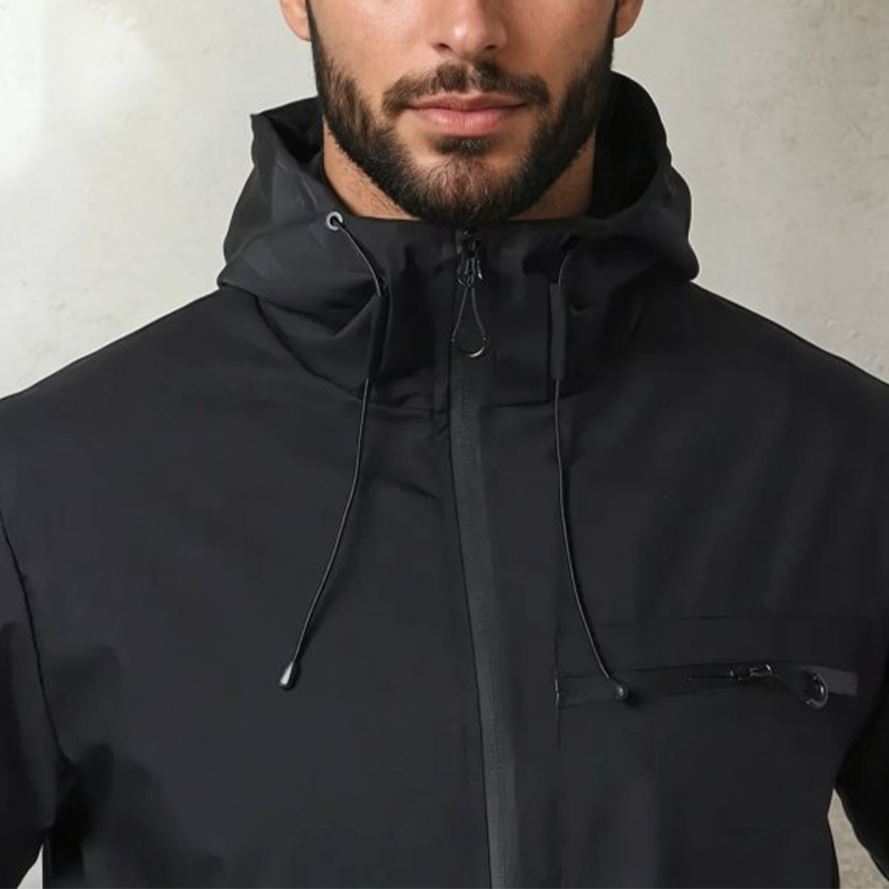 Vittore · Giacca idrorepellente con cappuccio — 5