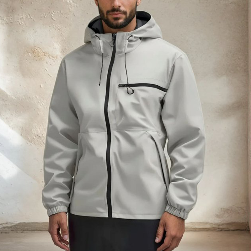 Vittore · Giacca idrorepellente con cappuccio — 1