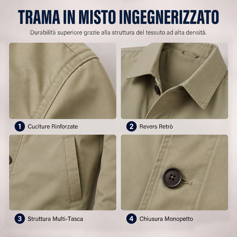 Amedeo · Trench urbano di media lunghezza — 8