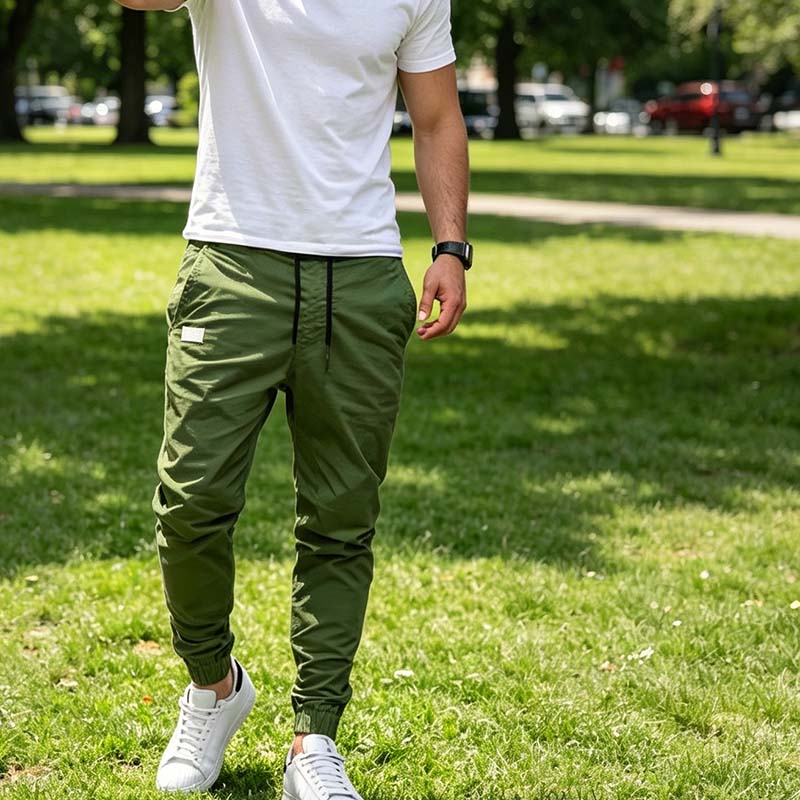 Nerio · Pantaloni jogger con coulisse — 5