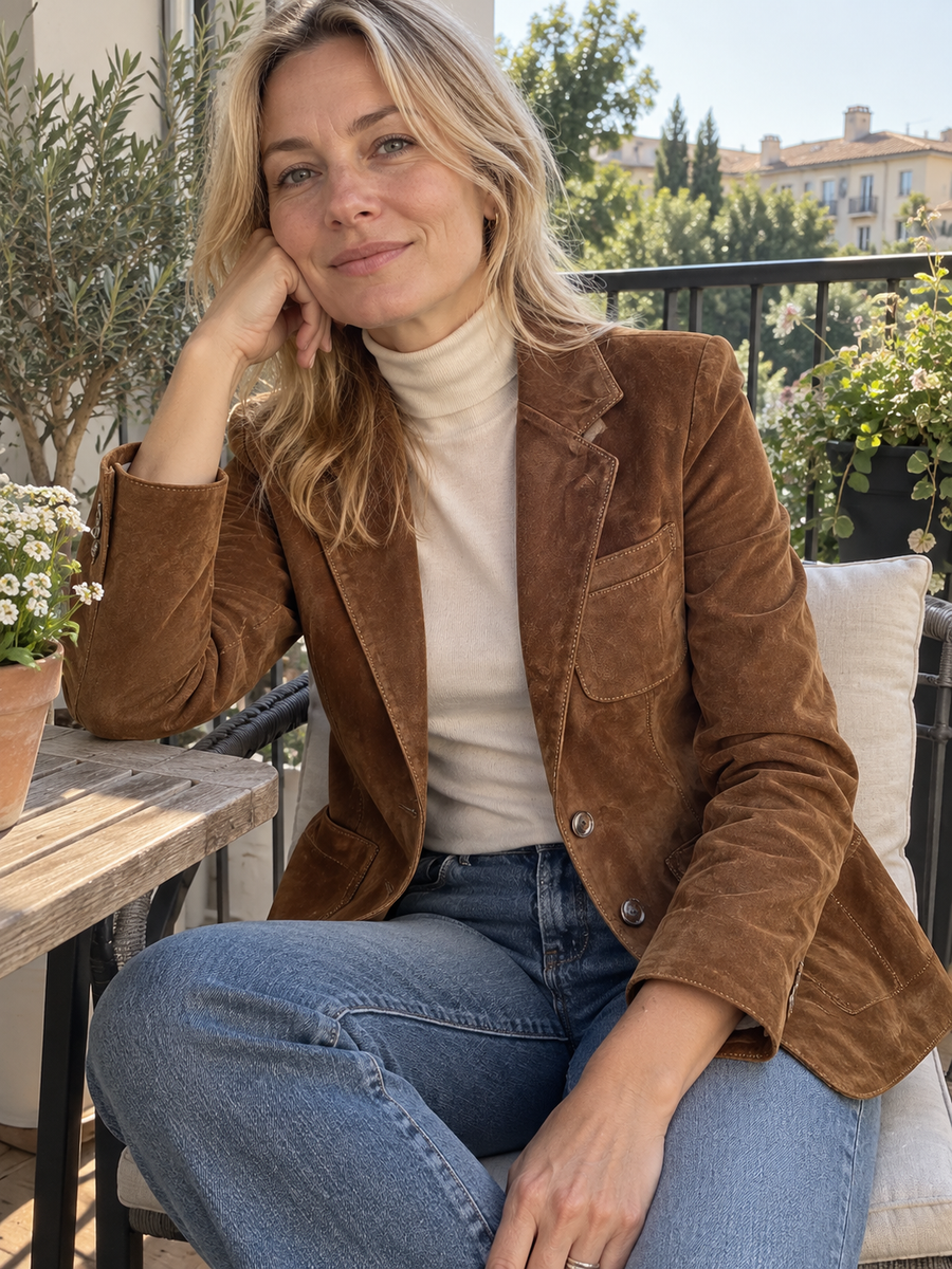 Foto · Adelgisa · Blazer marrone vintage