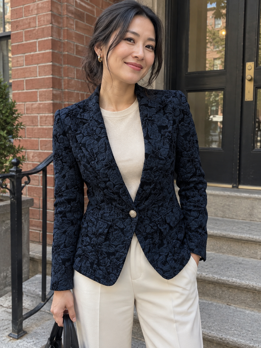 Foto · Isotta · Blazer paisley