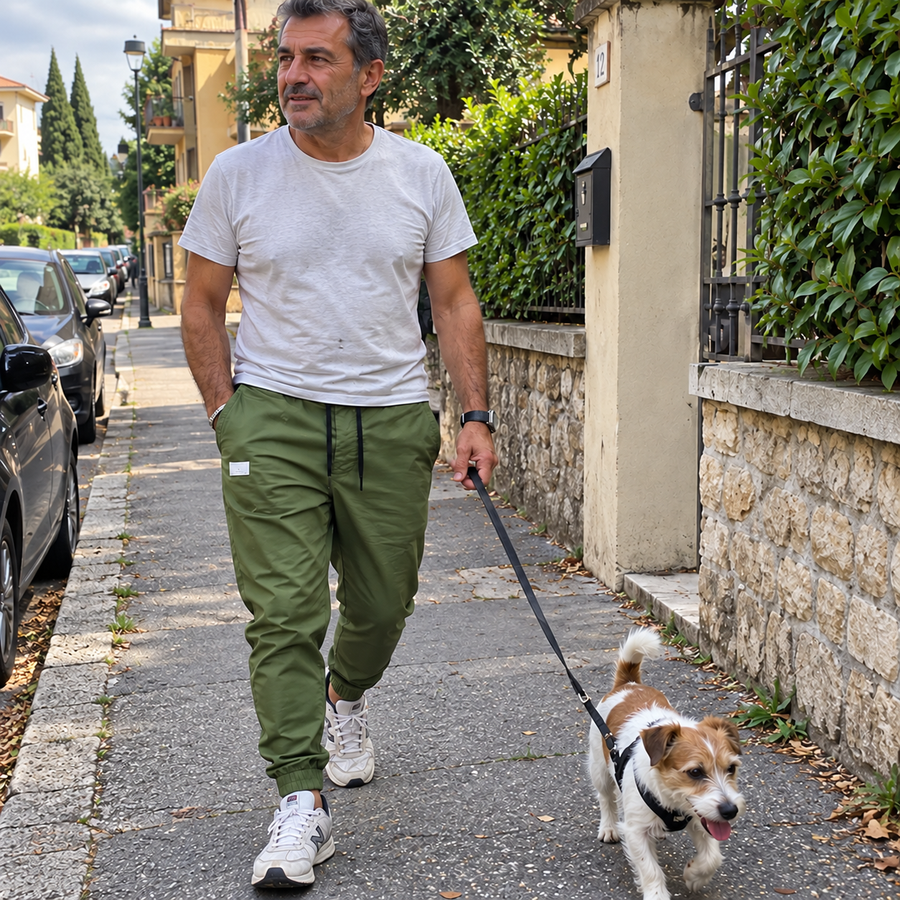 Foto del cliente per Nerio · Pantaloni jogger con coulisse